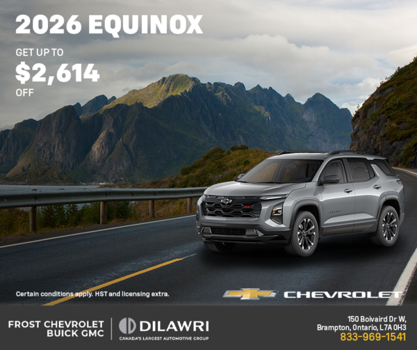 The 2026 Chevrolet equinox