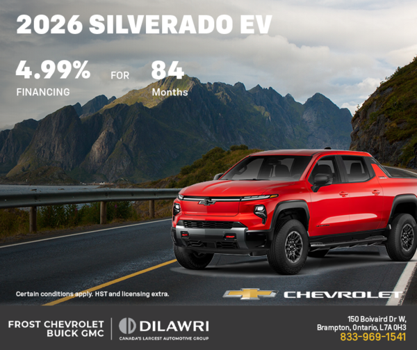 The 2026 Chevrolet Silverado EV