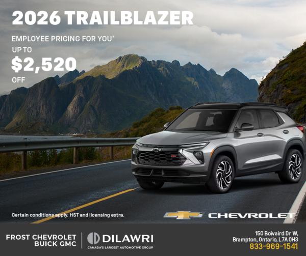 The 2026 Chevrolet Trailblazer