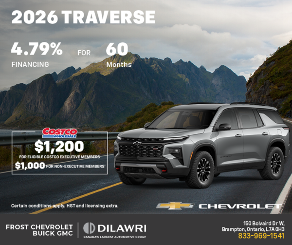 The 2026 Chevrolet Traverse