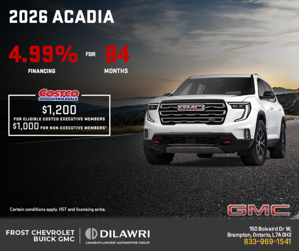 The 2026 GMC Acadia