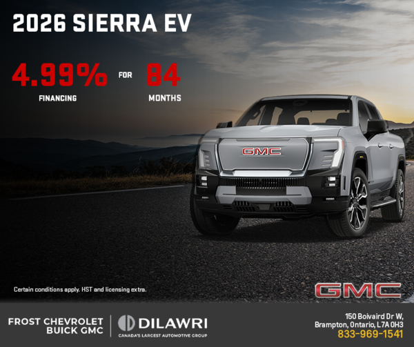 The 2026 GMC Sierra EV