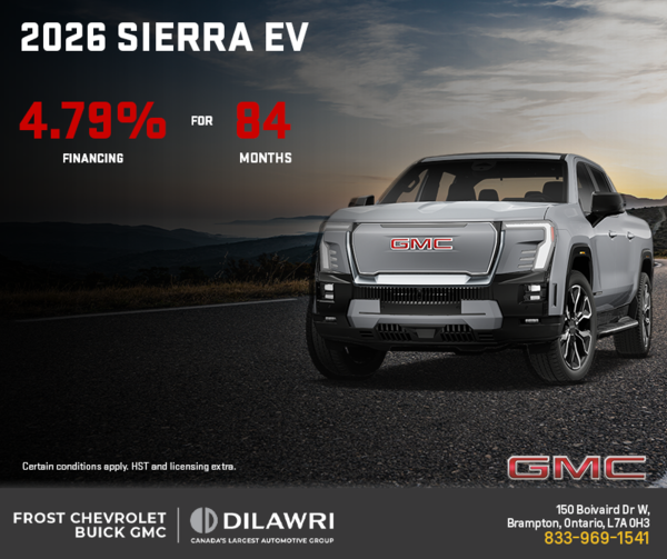 The 2026 GMC Sierra EV