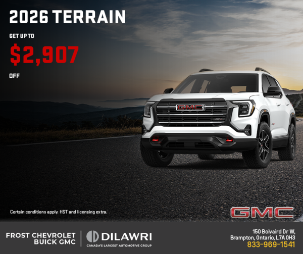 The 2026 GMC Terrain