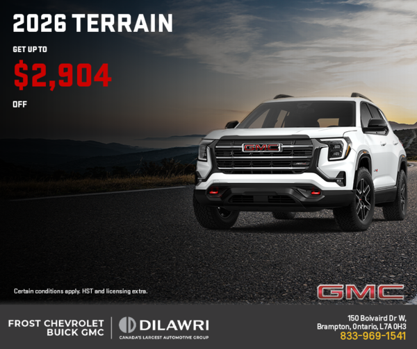The 2026 GMC Terrain