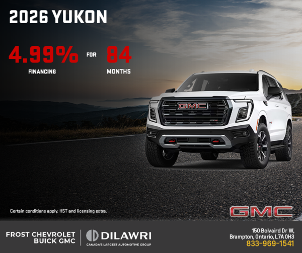 The 2026 GMC Yukon