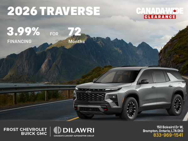 2026 Chevrolet Traverse