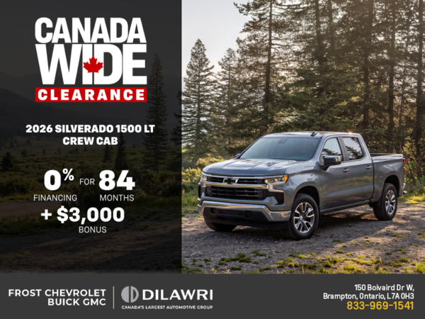 The 2026 Chevrolet Silverado 1500 LT