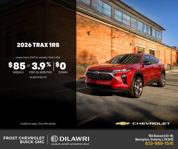 The 2026 Chevrolet Trax