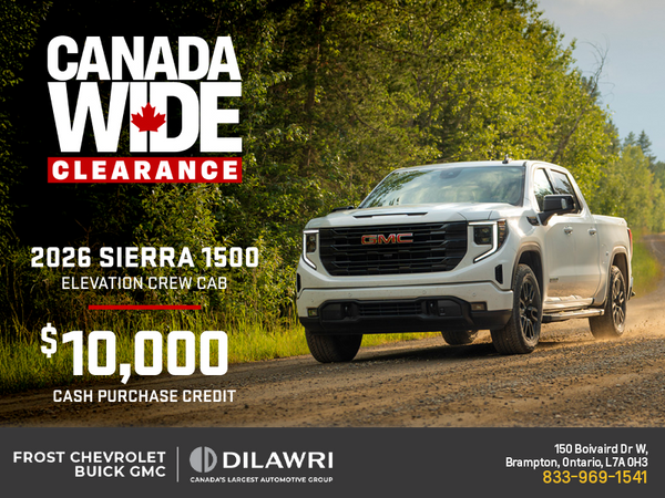The 2026 GMC Sierra 1500 Elevation