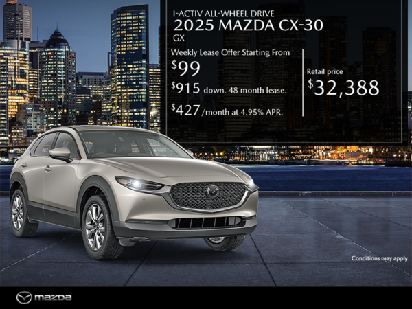 Mazda Gabriel St-Jacques - Get the 2025 Mazda CX-30