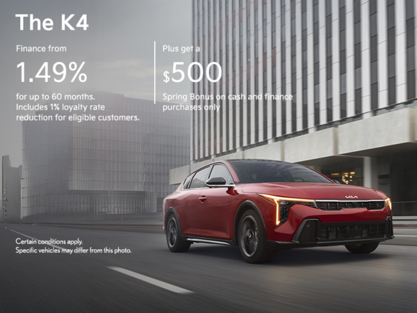 Get the 2025 Kia K4!