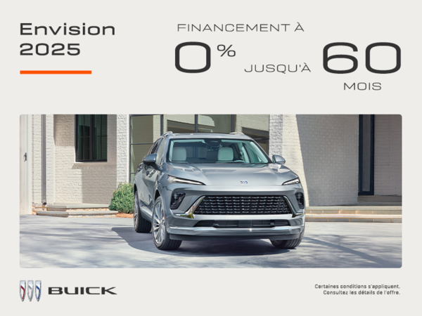 Procurez-vous le Buick Envision 2025