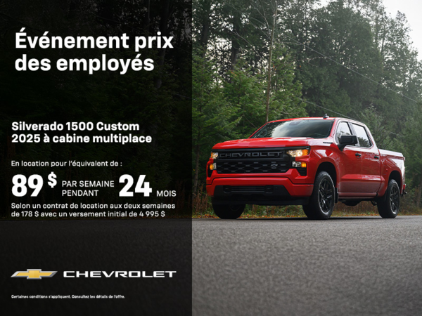 Procurez-vous le Chevrolet Silverado 1500 High Country 2025 à cabine multiplace