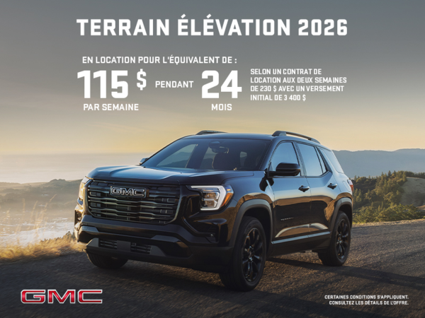Le GMC Terrain 2026