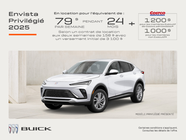 Procurez-vous le Buick Envista 2025