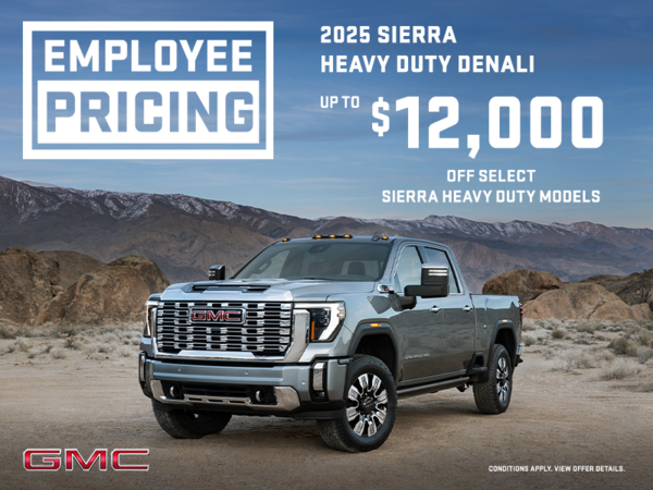 The 2025 GMC Sierra Heavy Duty