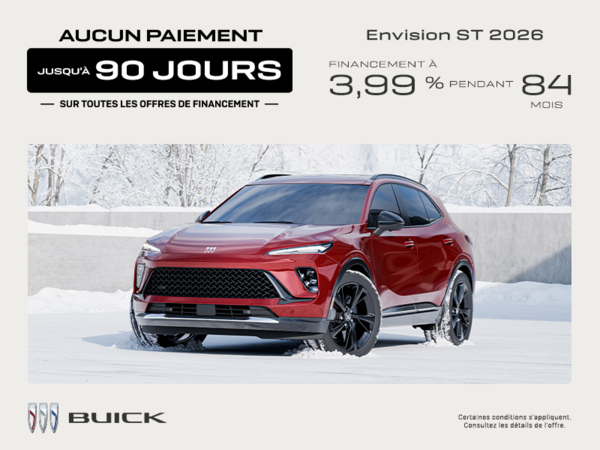 Procurez-vous le Buick Envision 2026