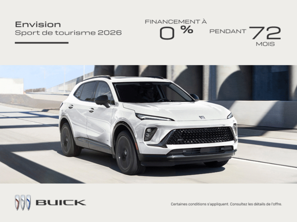 Procurez-vous le Buick Envision 2026