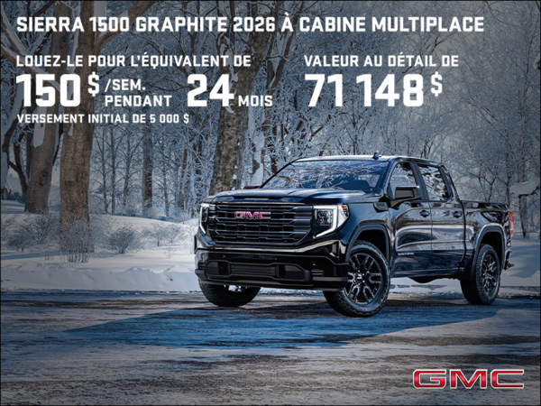 Le GMC Sierra 1500 2026