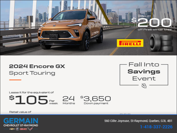 Get the 2024 Buick Encore GX