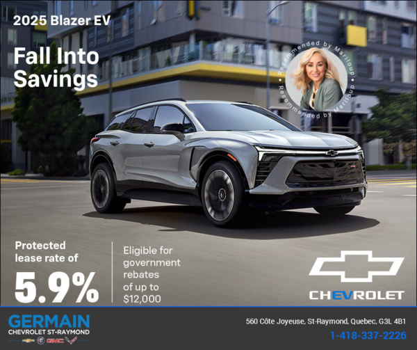 Get the 2025 Chevrolet Blazer EV