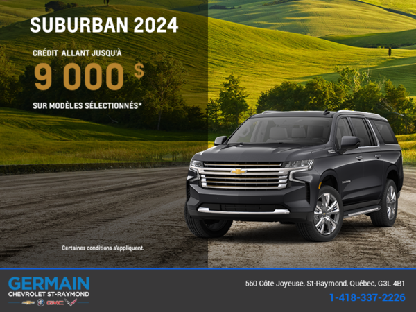 Le Chevrolet Suburban 2024