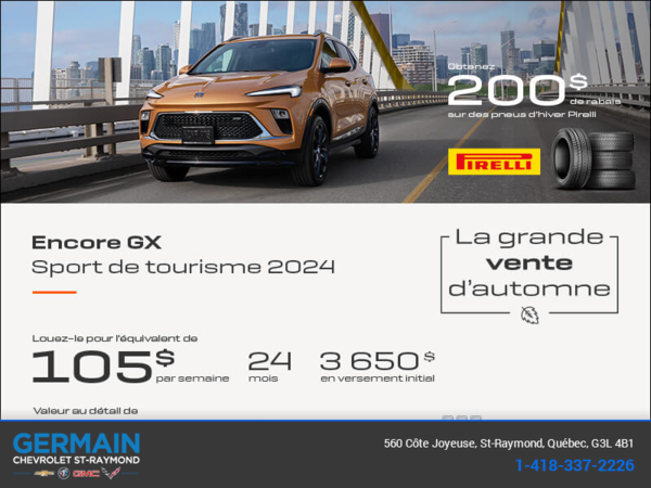 Procurez-vous le Buick Encore GX 2024