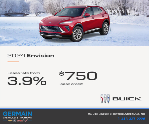 Get the 2024 Buick Envision