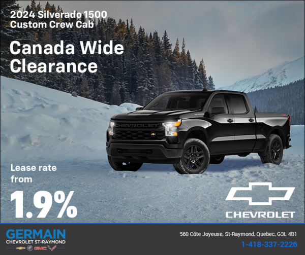 Get the 2024 Chevrolet Silverado 1500