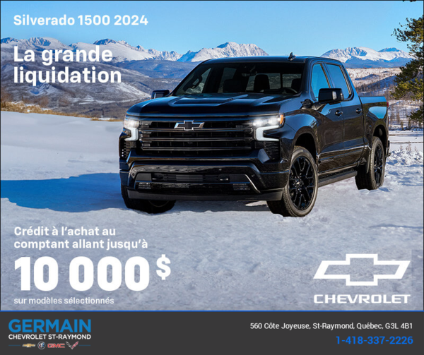 Procurez-vous le Chevrolet Silverado 1500 2024