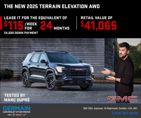 The 2025 GMC Terrain