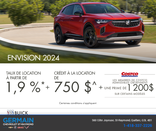 Procurez-vous la Buick Envision 2024