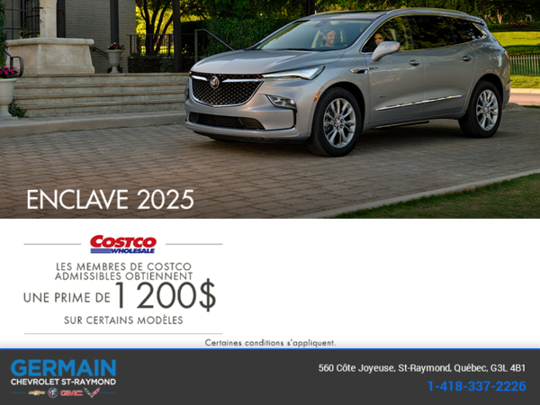 Procurez-vous le Buick Enclave 2025