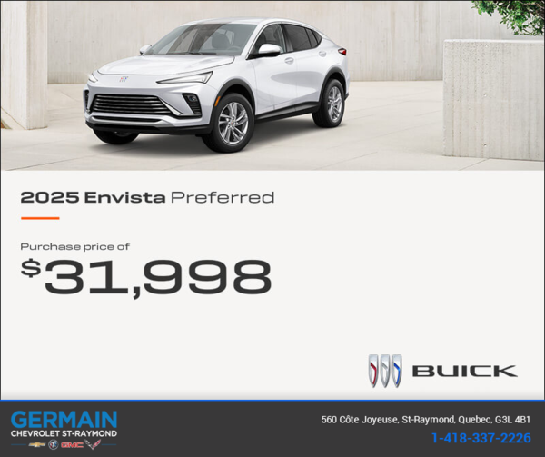 Get the 2025 Buick Envista