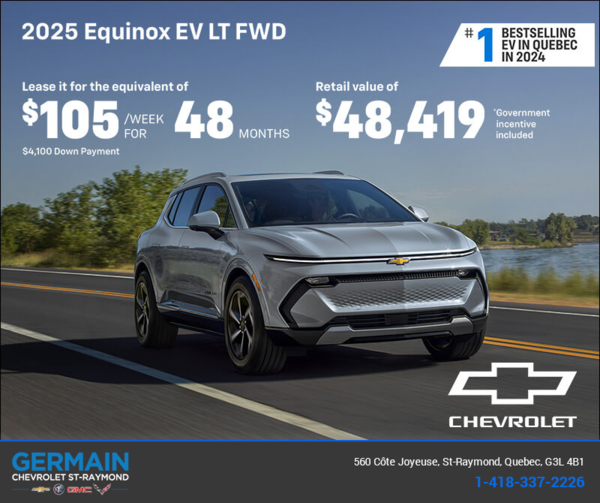 Get the 2025 Chevrolet Equinox EV