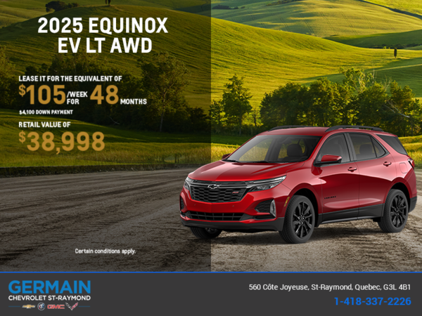 Get the 2025 Chevrolet Equinox LT AWD