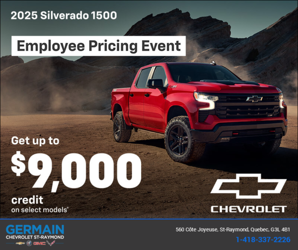 Get the 2025 Chevrolet Silverado 1500