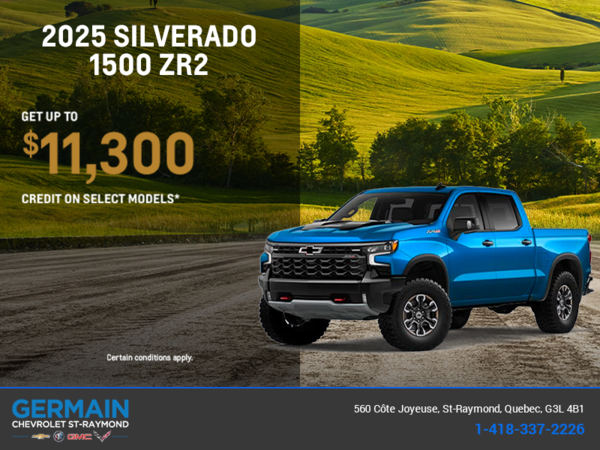 Get the 2025 Chevrolet Silverado 1500 ZR2