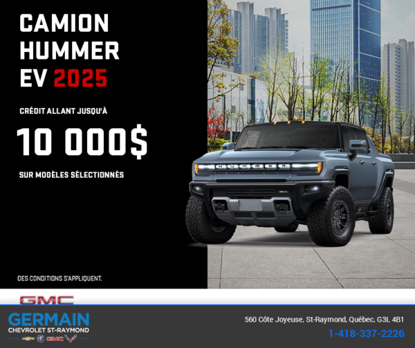 Le GMC Camion Hummer EV 2025