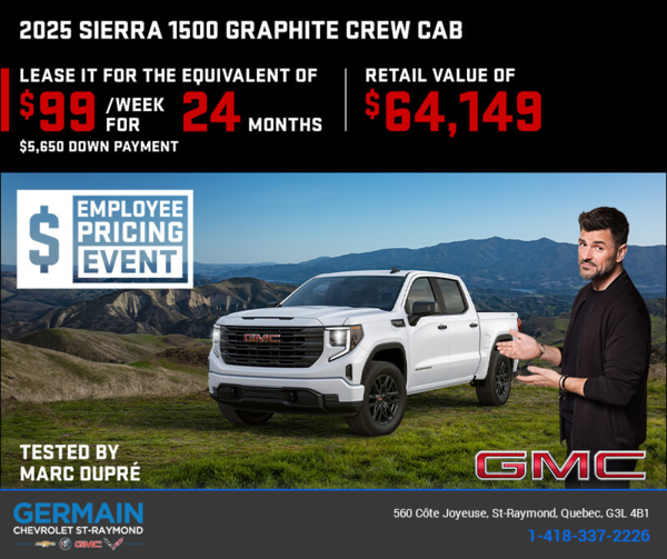 The 2025 GMC Sierra 1500