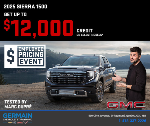 The 2025 GMC Sierra 1500