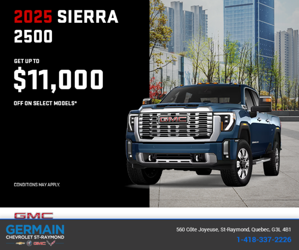 The 2025 GMC Sierra 2500