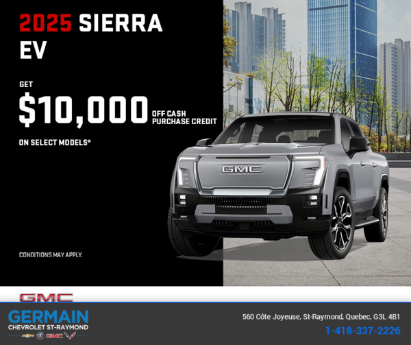 The 2025 GMC Sierra EV