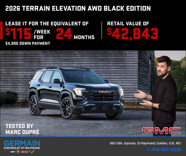 The 2026 GMC Terrain