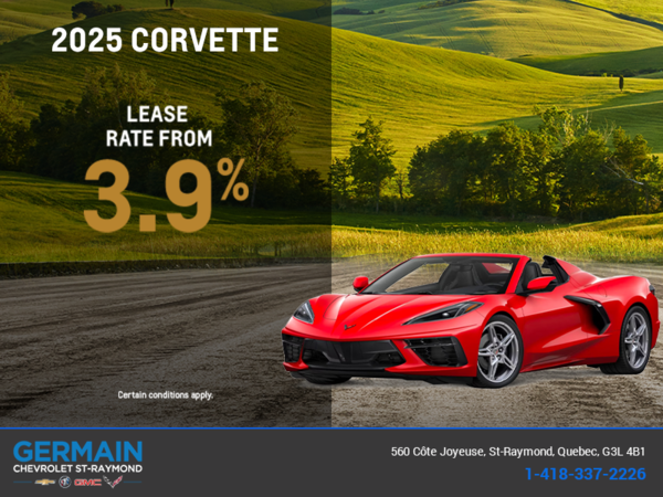 Get the 2025 Chevrolet Corvette