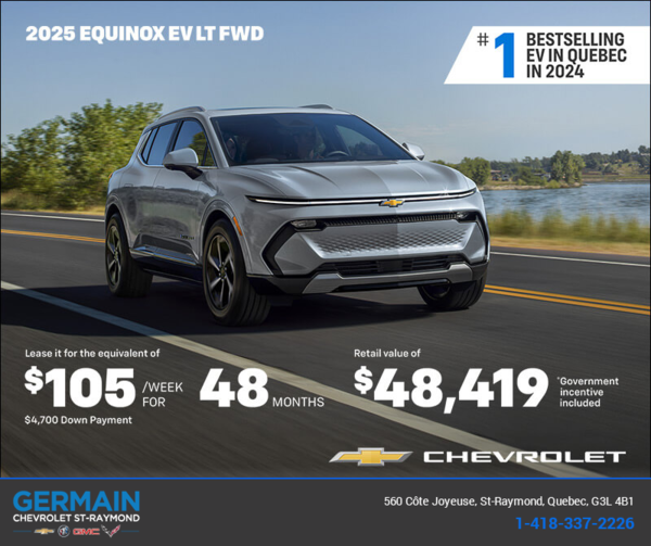 Get the 2025 Chevrolet Equinox EV