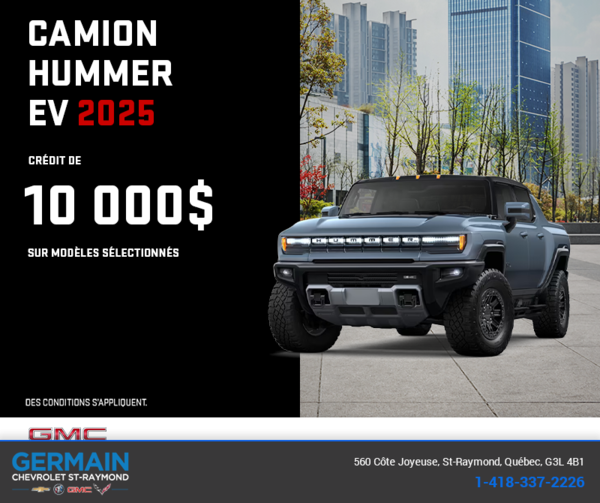 Le GMC Camion Hummer EV 2025
