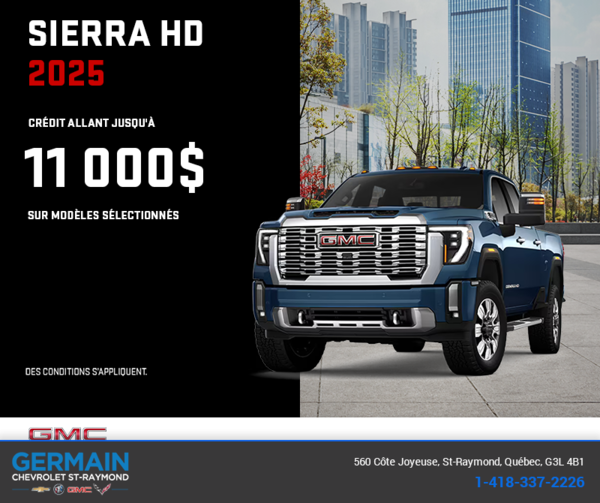 Le GMC Sierra 2500 2025