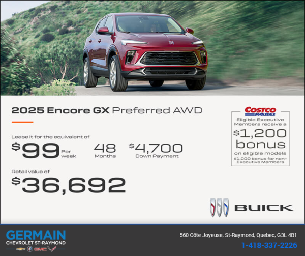 Get the 2025 Buick Encore GX